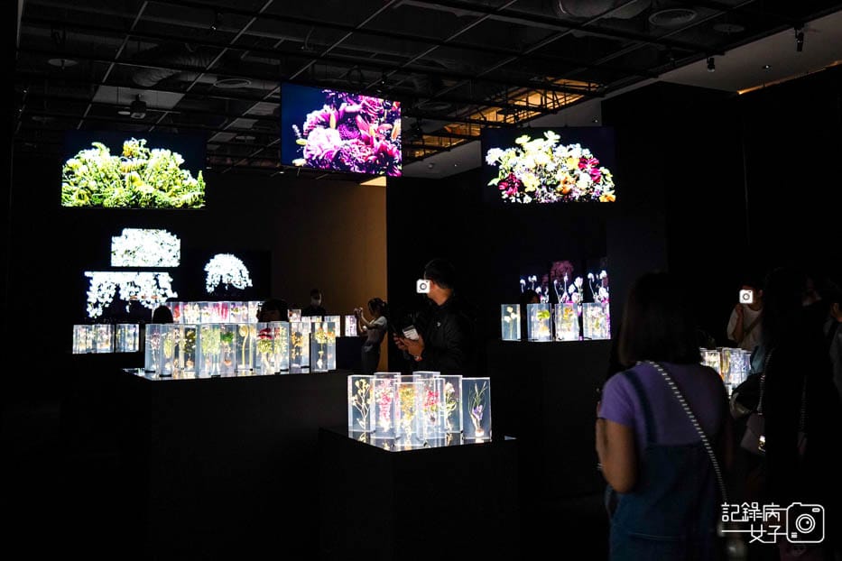 7忠泰樂生活NOKE 東信展繁花時敘展Azuma Makoto花卉壓克力永生花.jpg