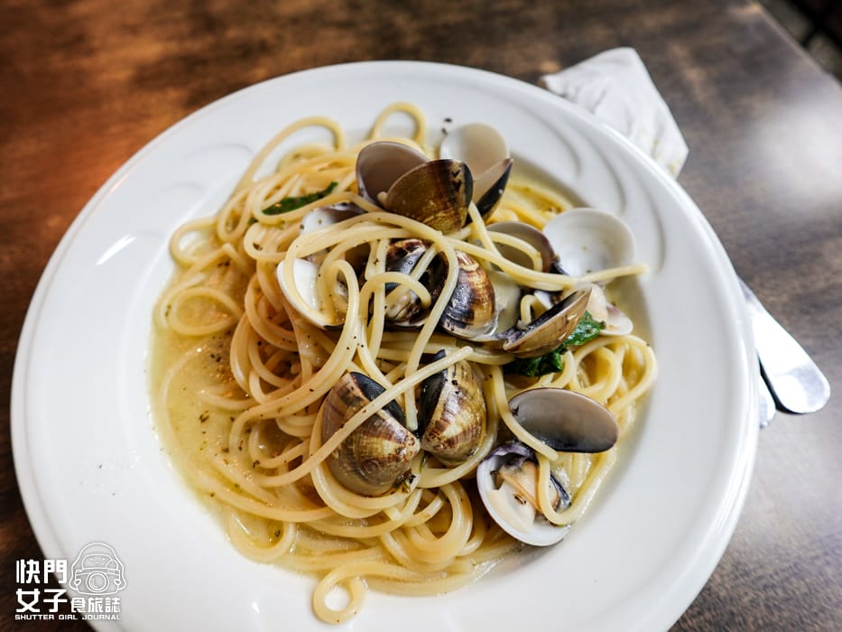 10內湖東湖四姐的義大利麵四姊的意大利麵白酒清炒蛤蜊奶醬培根.jpg