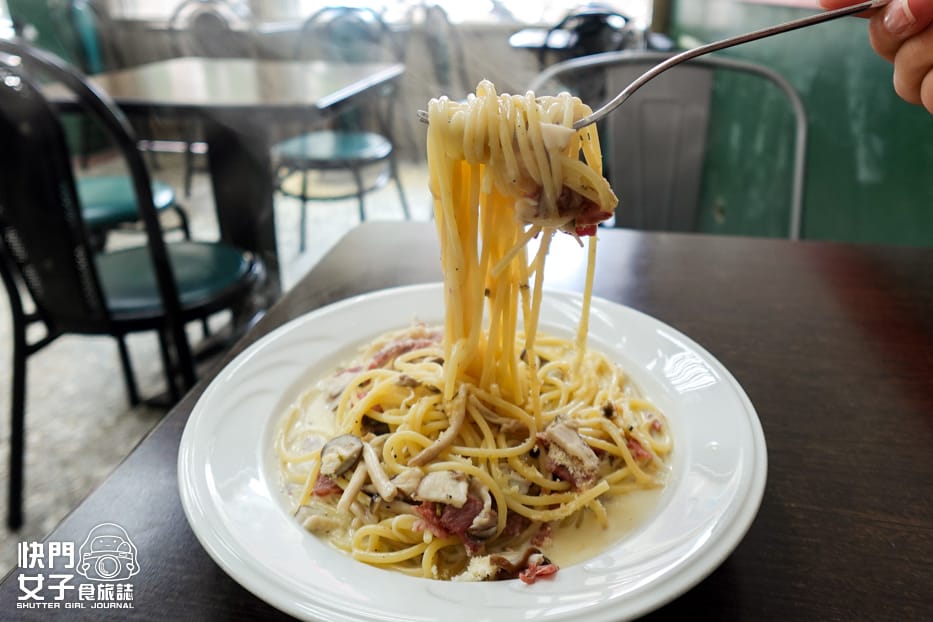 4內湖東湖四姐的義大利麵四姊的意大利麵白酒清炒蛤蜊奶醬培根.jpg