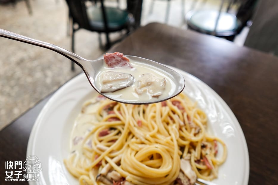 6內湖東湖四姐的義大利麵四姊的意大利麵白酒清炒蛤蜊奶醬培根.jpg