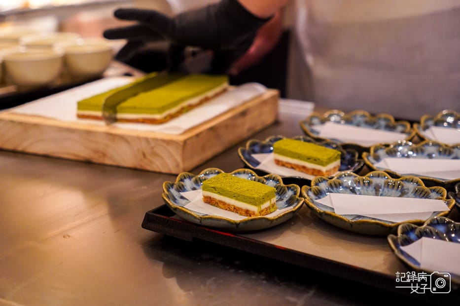 53初魚鐵板燒信義A9甜點抹茶蛋糕.jpg