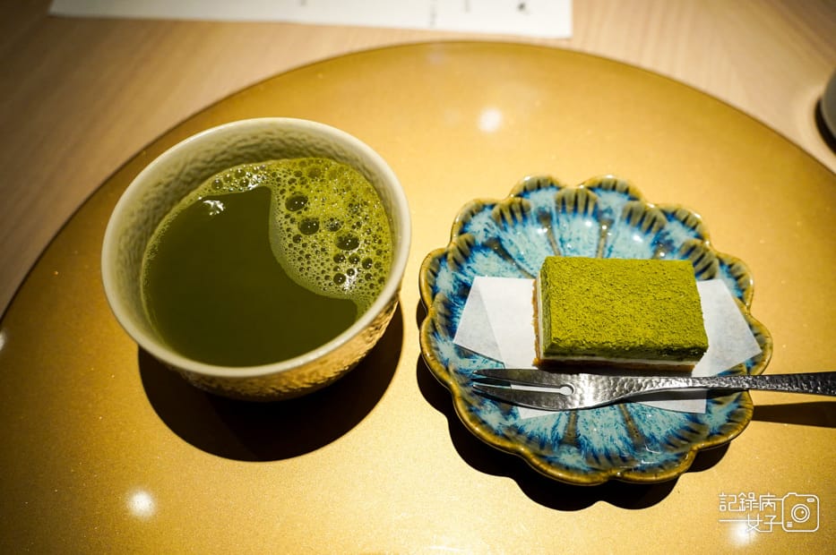 50初魚鐵板燒信義A9甜點抹茶蛋糕.jpg