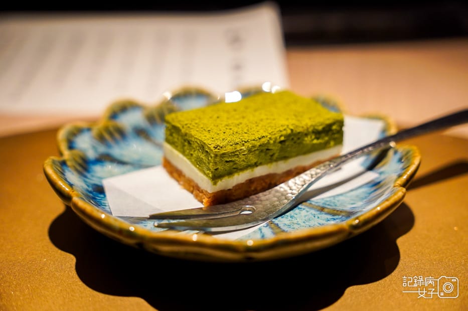 54初魚鐵板燒信義A9甜點抹茶蛋糕.jpg
