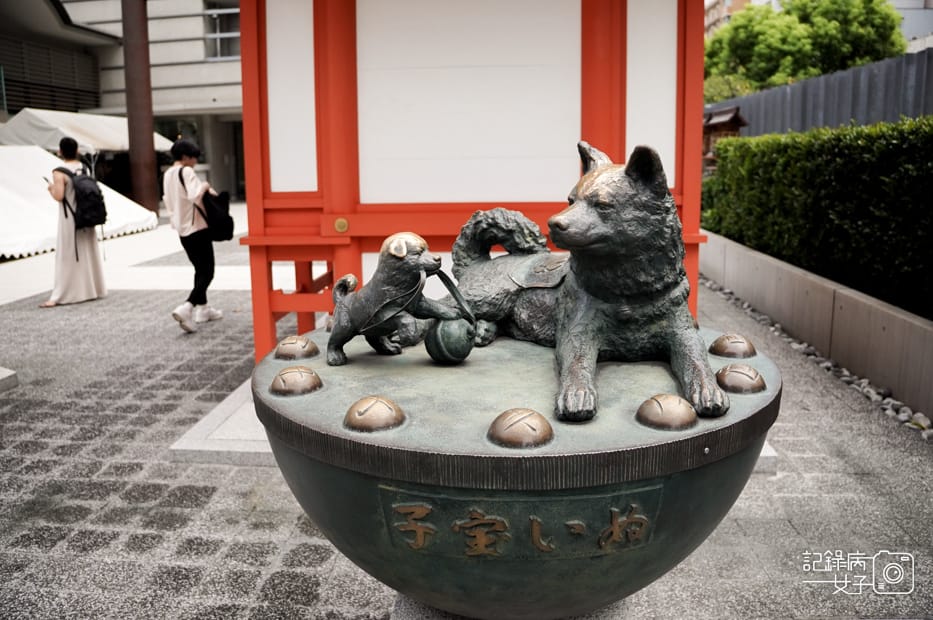 46日本東京神社水天宫神社安產求子福犬.jpg