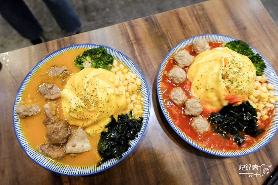 7大安梧貳WUERFOODS歐姆蛋包飯美式肉丸南瓜咖哩飯免費續飯.jpg