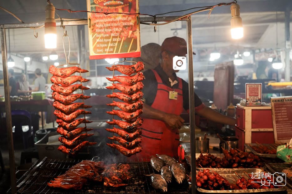 21馬來西亞沙巴菲律賓夜市 Pasar Kraftangan雞肉沙爹CHICKEN SATAY.jpg