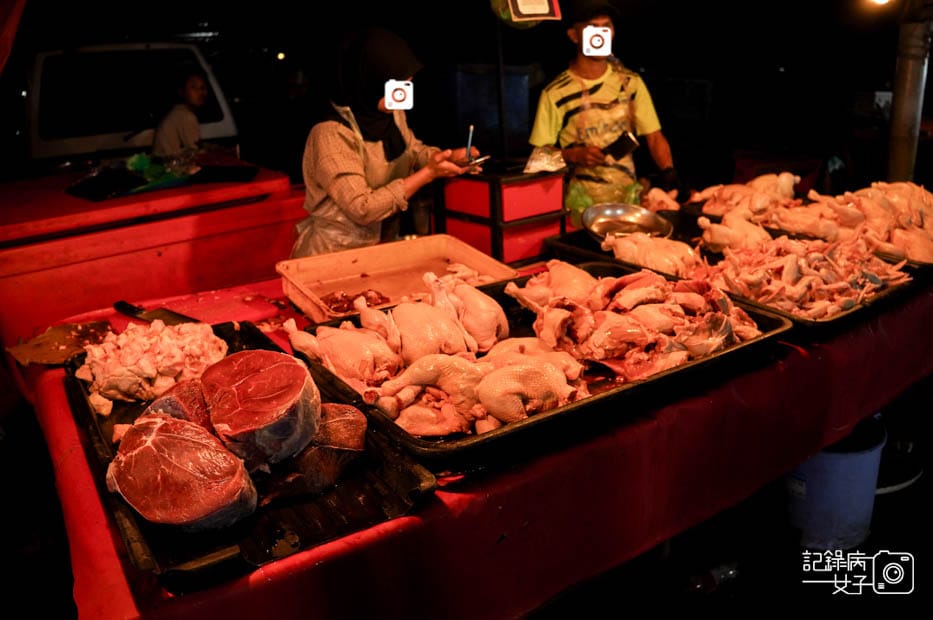 3馬來西亞沙巴菲律賓夜市 Pasar Kraftangan雞肉沙爹CHICKEN SATAY.jpg
