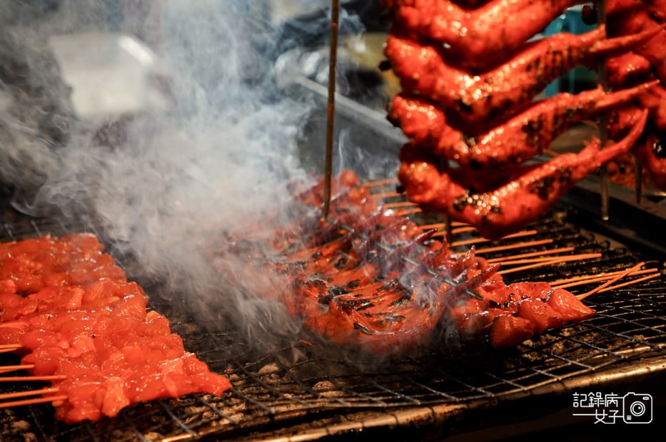 22馬來西亞沙巴菲律賓夜市 Pasar Kraftangan雞肉沙爹CHICKEN SATAY.jpg