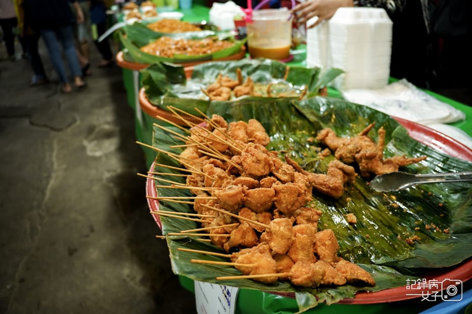 10馬來西亞沙巴菲律賓夜市 Pasar Kraftangan雞肉沙爹CHICKEN SATAY.jpg