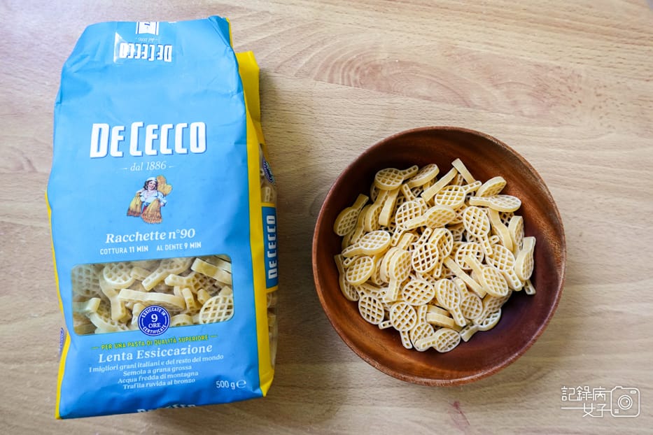 10好市多開箱冷凍明太子小包裝De Cecco Pasta 網球拍麵N.90.jpg
