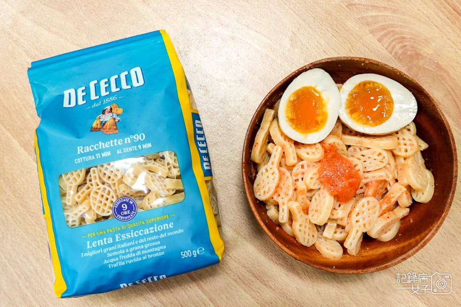 24好市多開箱冷凍明太子小包裝De Cecco Pasta 網球拍麵N.90.jpg