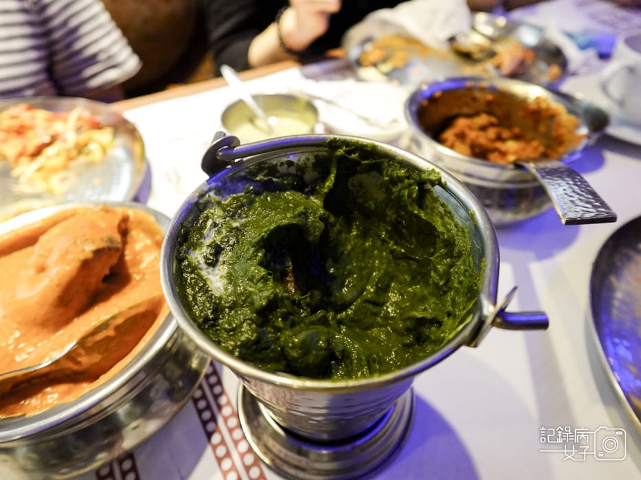 18台北吉阿亞努印度餐廳奶油雞肉菠菜羊肉咖哩薯餅蓮子豆.jpg