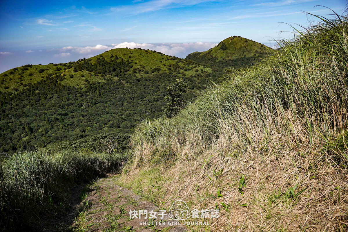 【大屯山連峰步道】陽明山小百岳大屯山主峰 x 台北大縱走第二段 x 挑戰西峰南峰濕滑拉繩泥巴地形