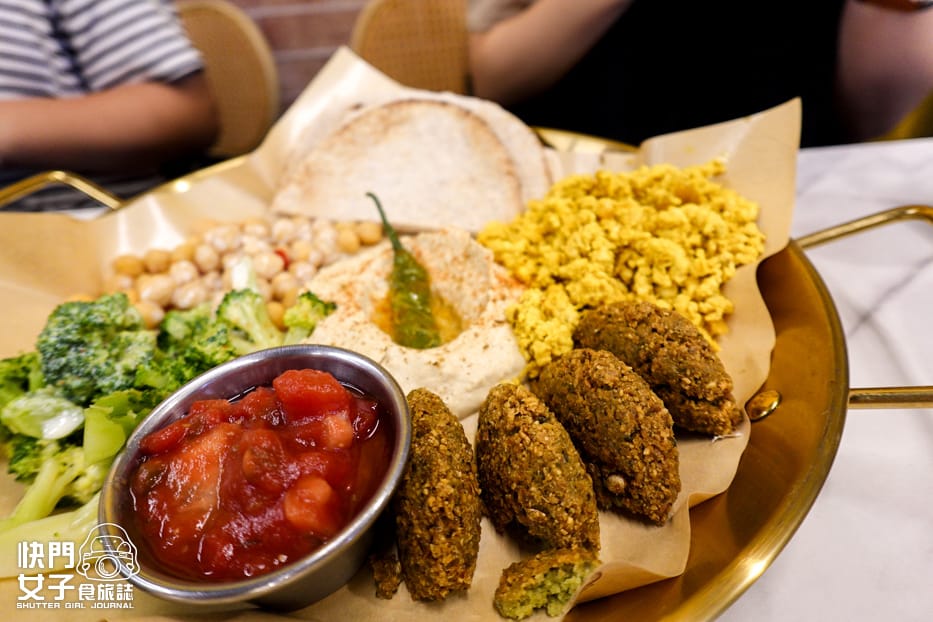 31師大商圈美食阿拉伯口袋餅雞肉套餐Arabian pita chicken platter.jpg