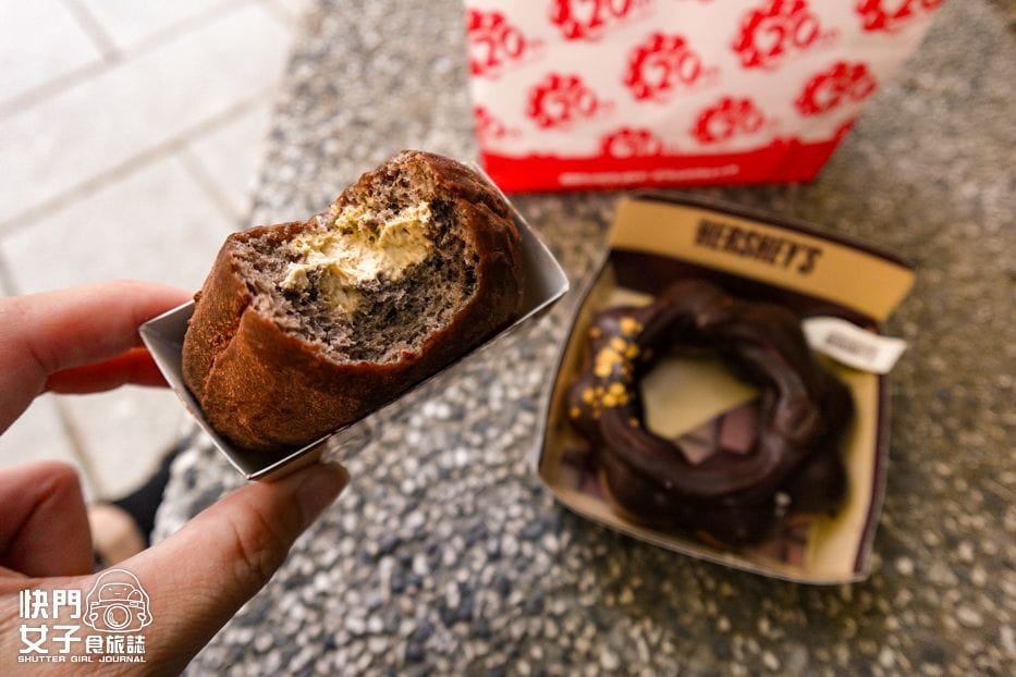 多拿滋Mister Donut HERSHEYS 好時巧克力聯名甜甜圈開箱