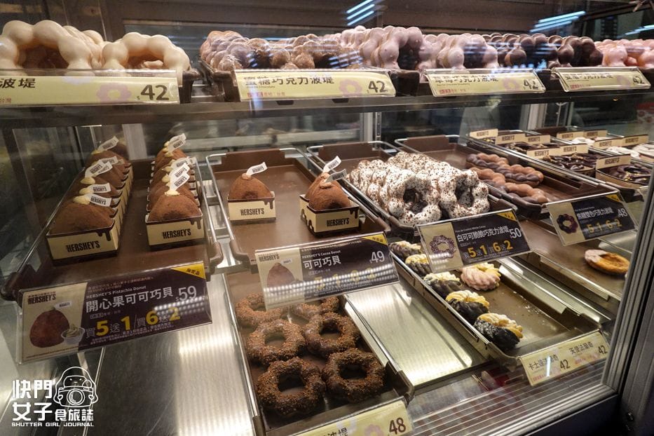 多拿滋Mister Donut HERSHEYS 好時巧克力聯名甜甜圈開箱