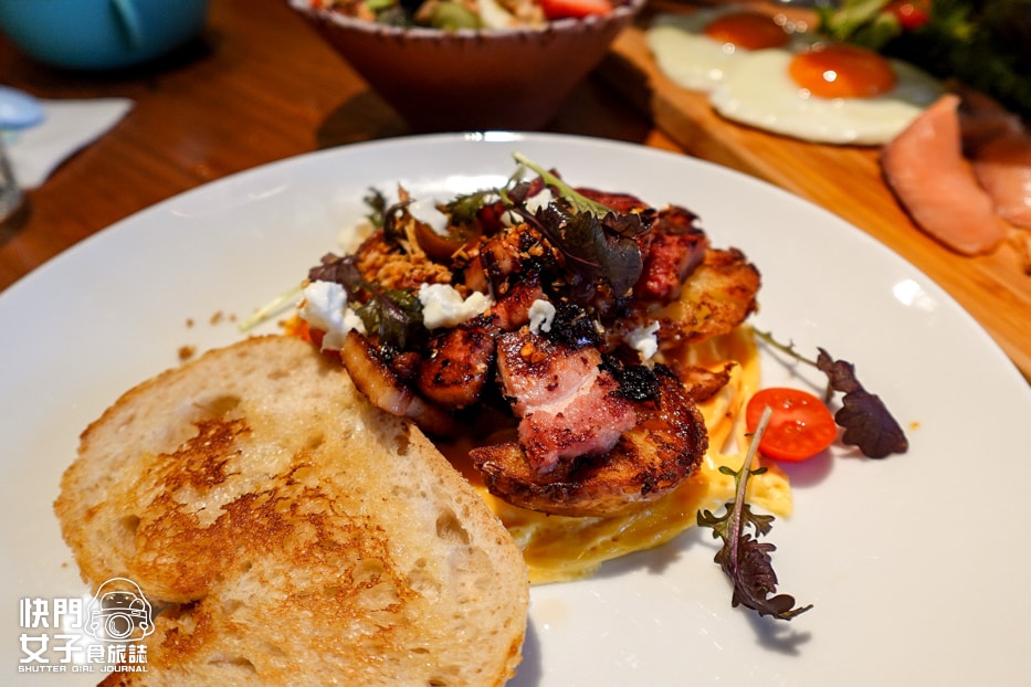 【台北 大安區】Sincere Rays 貓本早午餐咖啡 x 雙人大早餐盤 x 開放式辣椒歐姆蛋