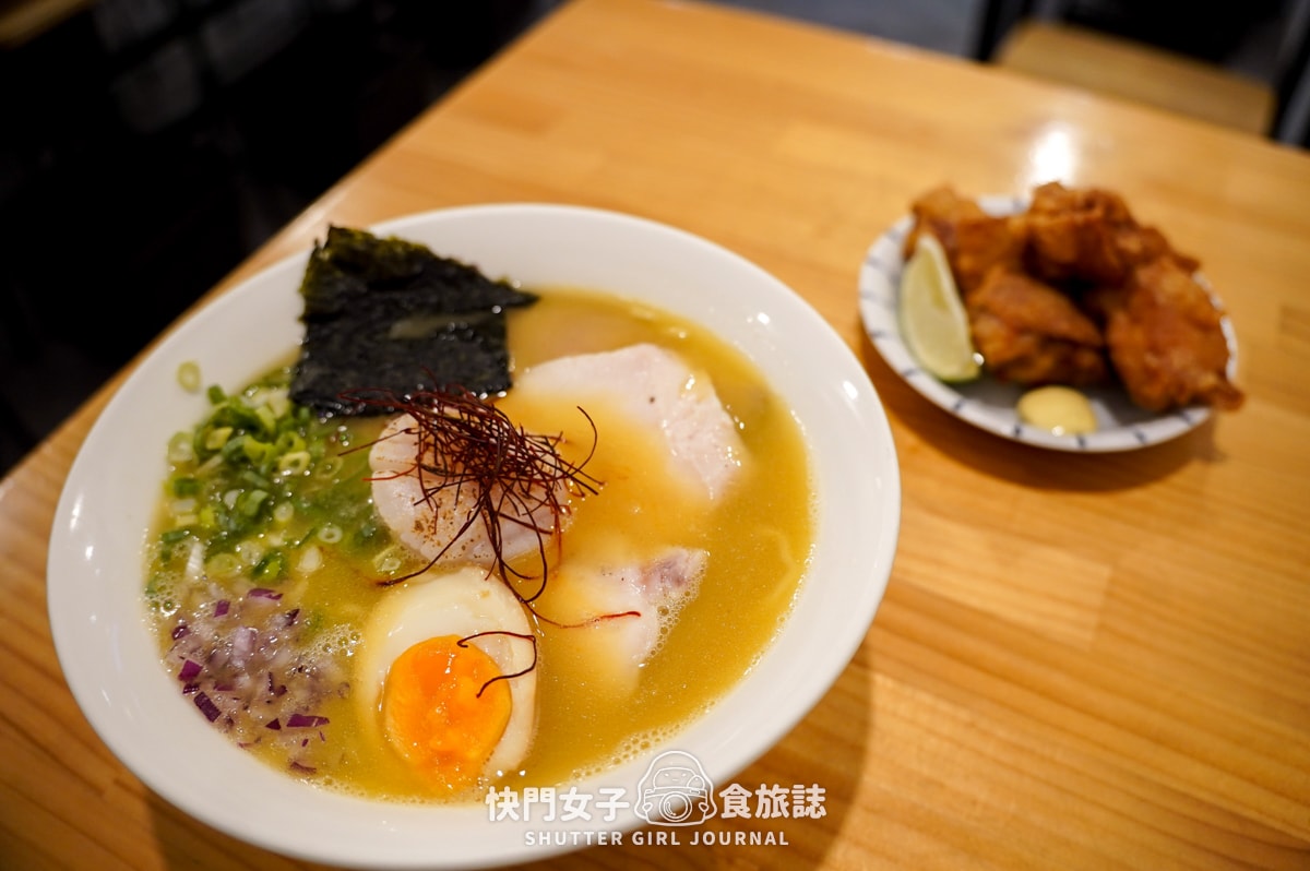 【台北 大安區】裸湯拉麵 雞白湯 x 北海道炙燒生干貝拉麵 x 酥炸唐揚雞 - 第13張圖 【台北 大安區】裸湯拉麵 雞白湯 x 北海道炙燒生干貝拉麵 x 酥炸唐揚雞
