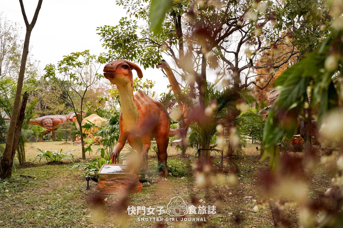 【台北 北投區】關渡侏儸紀公園 x 超巨大恐龍現身台北 x 1500坪有70隻恐龍