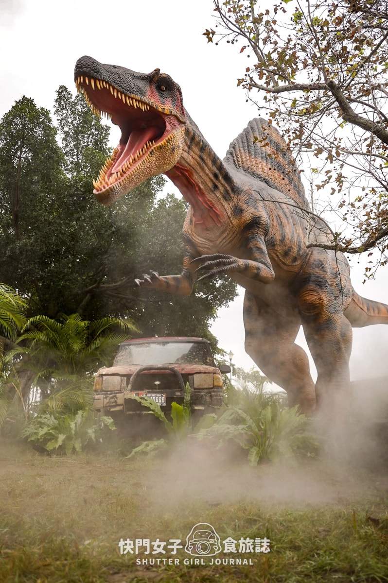 【台北 北投區】關渡侏儸紀公園 x 超巨大恐龍現身台北 x 1500坪有70隻恐龍