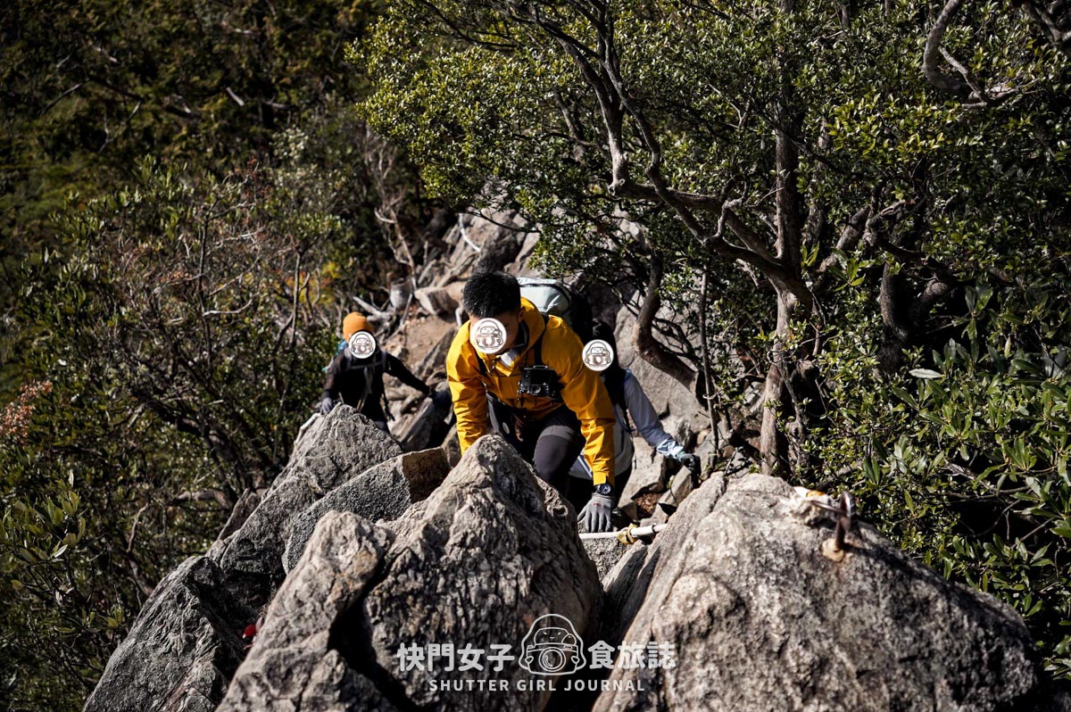 【稍來山】網美鳶嘴山縱走小百岳 x 號稱台灣小阿爾卑斯山 x 懼高挑戰中級山