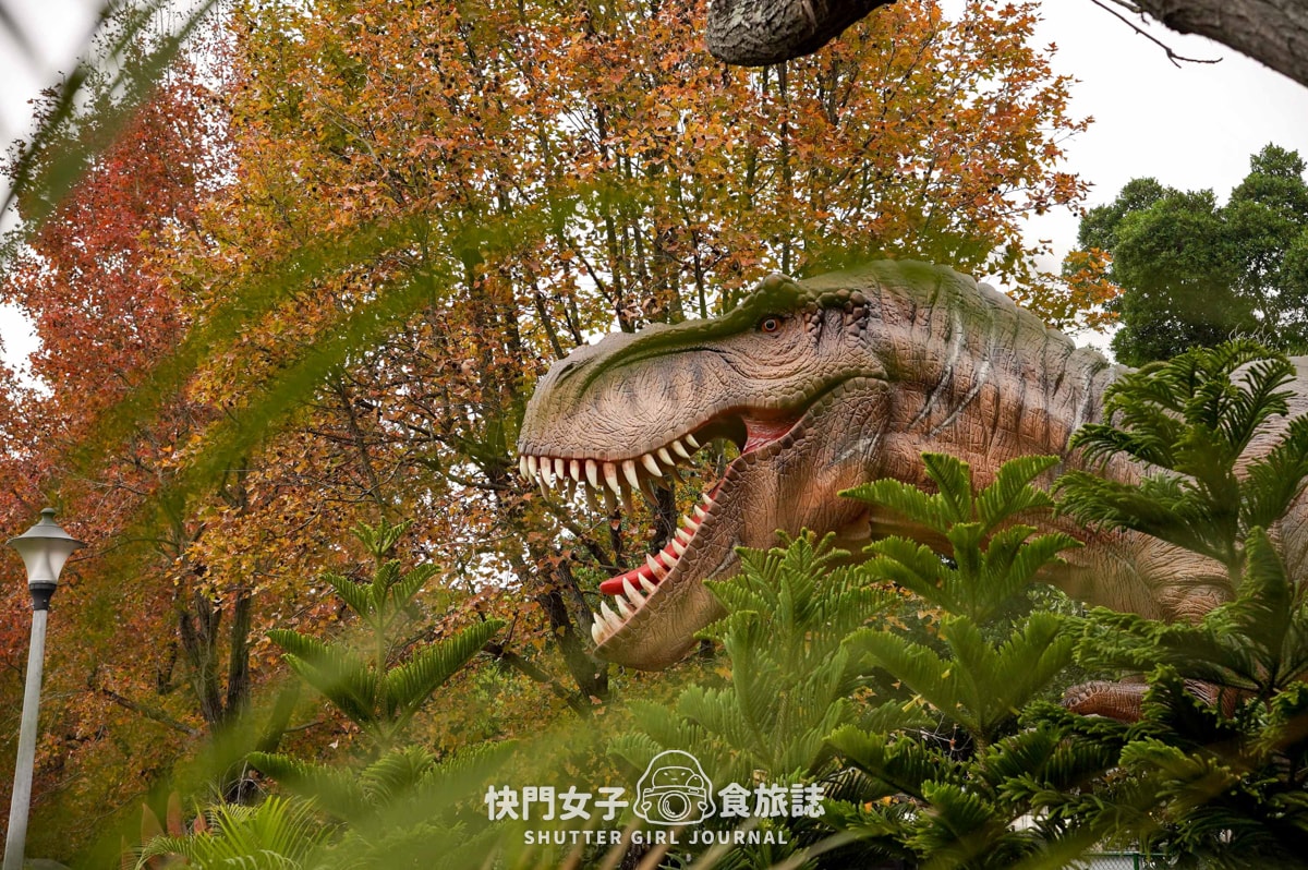 【台北 北投區】關渡侏儸紀公園 x 超巨大恐龍現身台北 x 1500坪有70隻恐龍