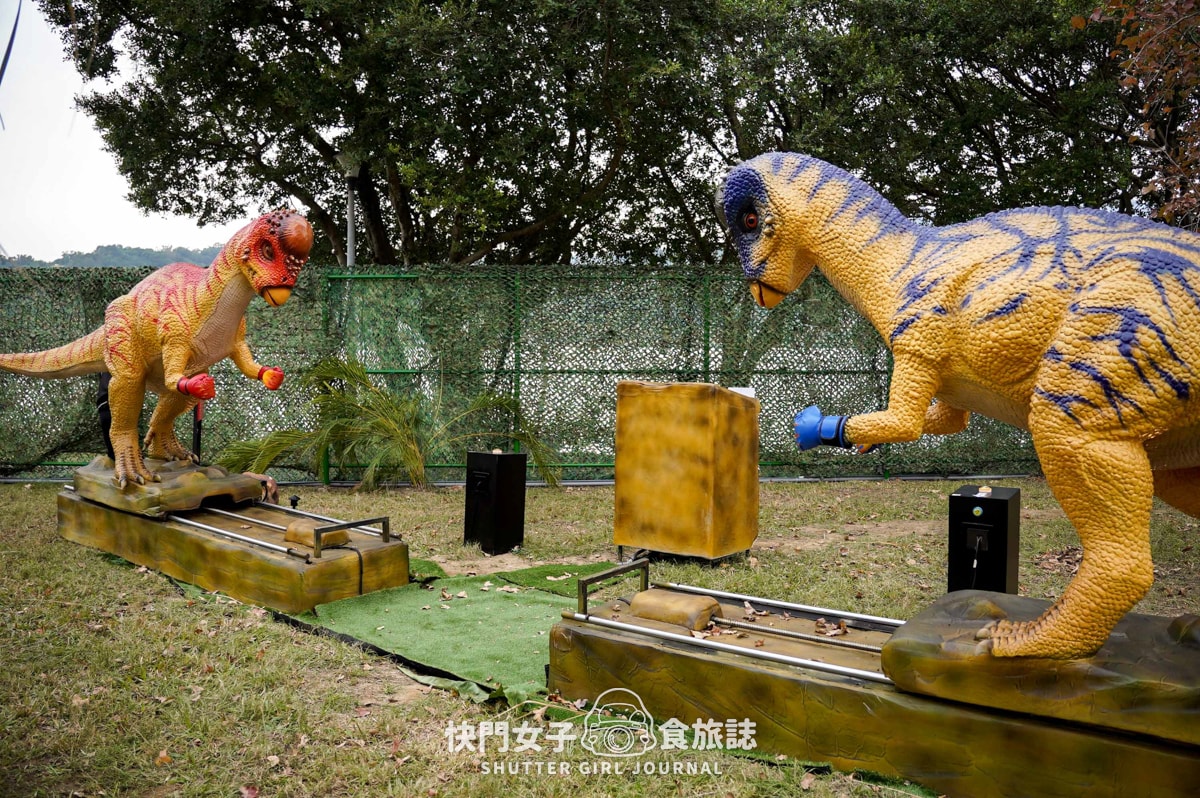 【台北 北投區】關渡侏儸紀公園 x 超巨大恐龍現身台北 x 1500坪有70隻恐龍