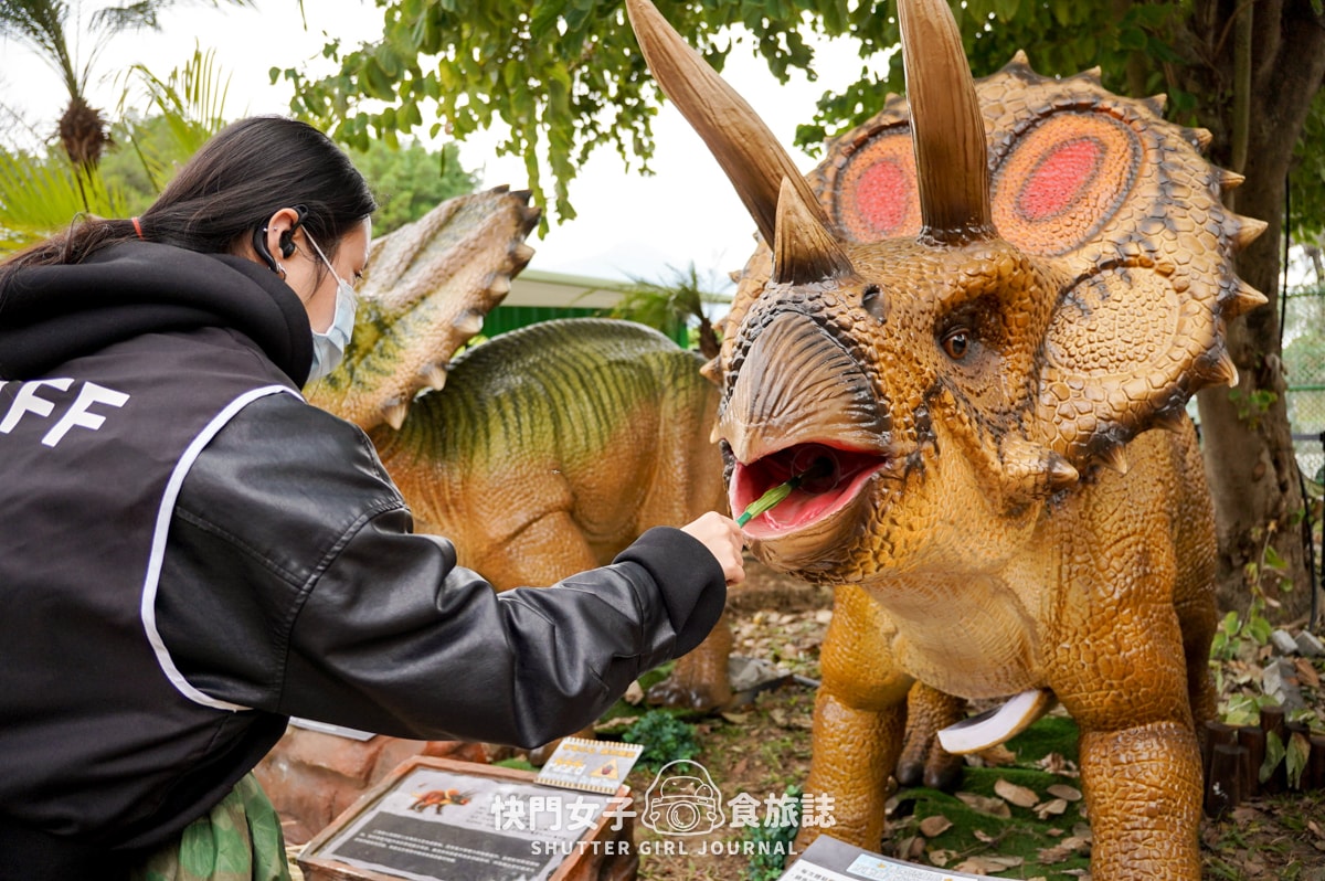 【台北 北投區】關渡侏儸紀公園 x 超巨大恐龍現身台北 x 1500坪有70隻恐龍