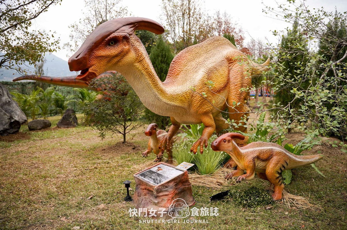 【台北 北投區】關渡侏儸紀公園 x 超巨大恐龍現身台北 x 1500坪有70隻恐龍