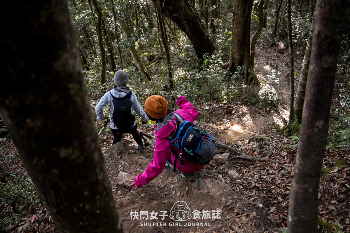 【稍來山】網美鳶嘴山縱走小百岳 x 號稱台灣小阿爾卑斯山 x 懼高挑戰中級山
