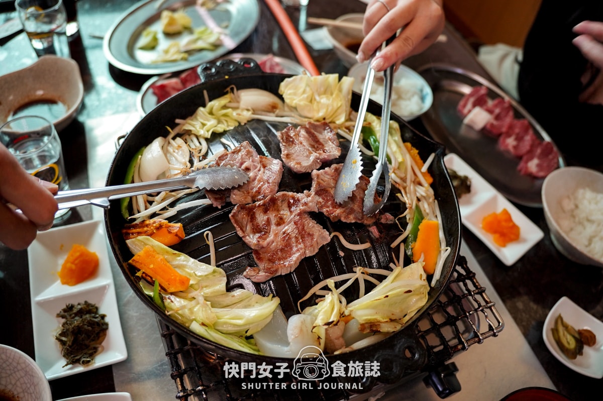 【日本 山形縣】成吉思汗羊肉 ジンギスカン・シロー x 超軟嫩鐵板烤羊肉 x Q彈日式冷麵
