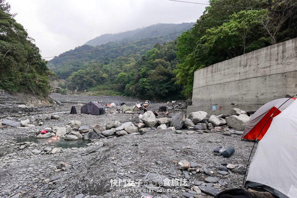 【南投 仁愛鄉】精英溫泉 x 廬山溫泉重現 x 塔羅灣溪布卡山溫泉野溪露營兩天一夜