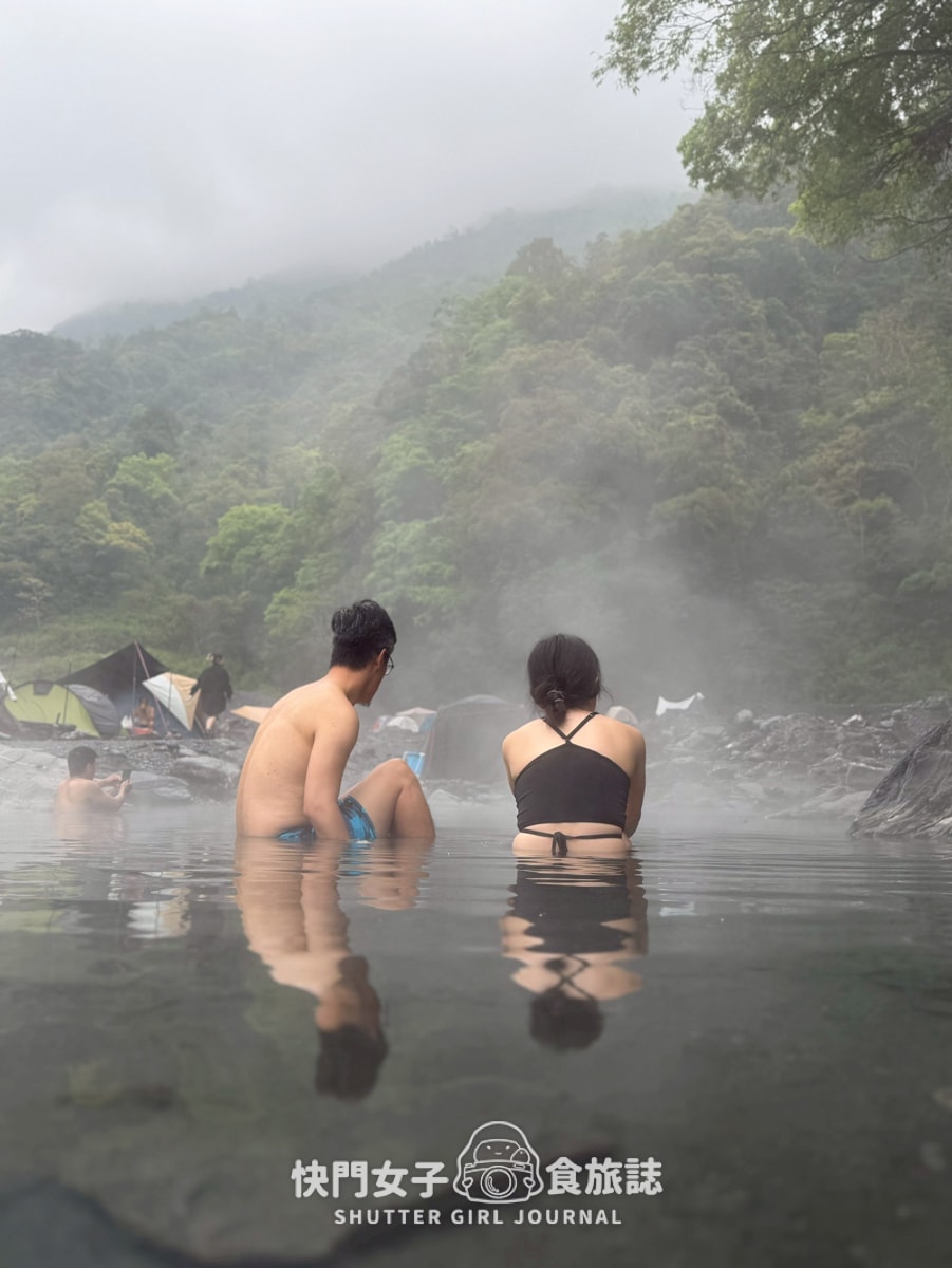 【南投 仁愛鄉】精英溫泉 x 廬山溫泉重現 x 塔羅灣溪布卡山溫泉野溪露營兩天一夜
