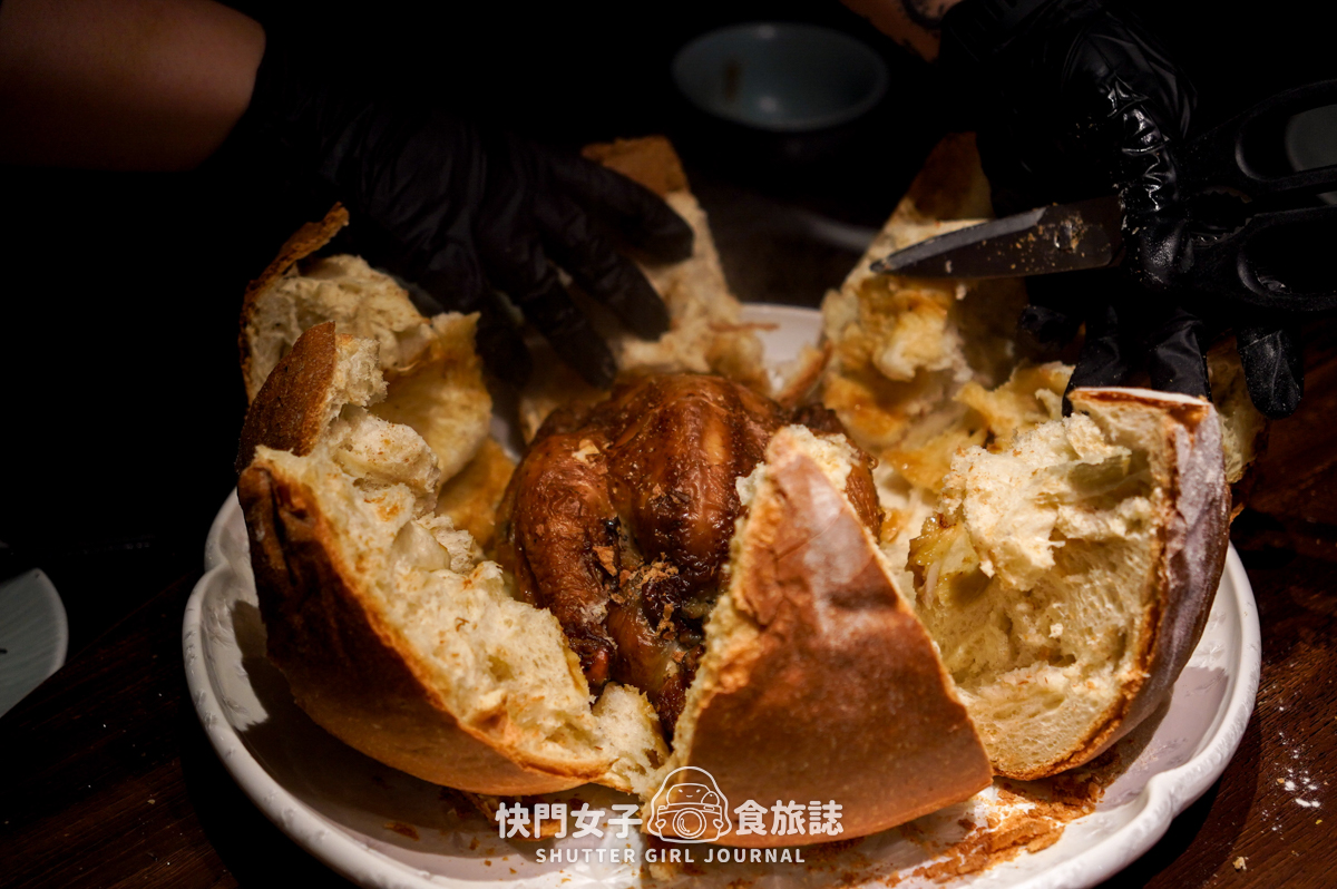 【台北 大安區】叁酒弍沏忠孝寓所 x 麵包裡有隻雞 x 超軟嫩羊腩排 x 米其林入選餐廳