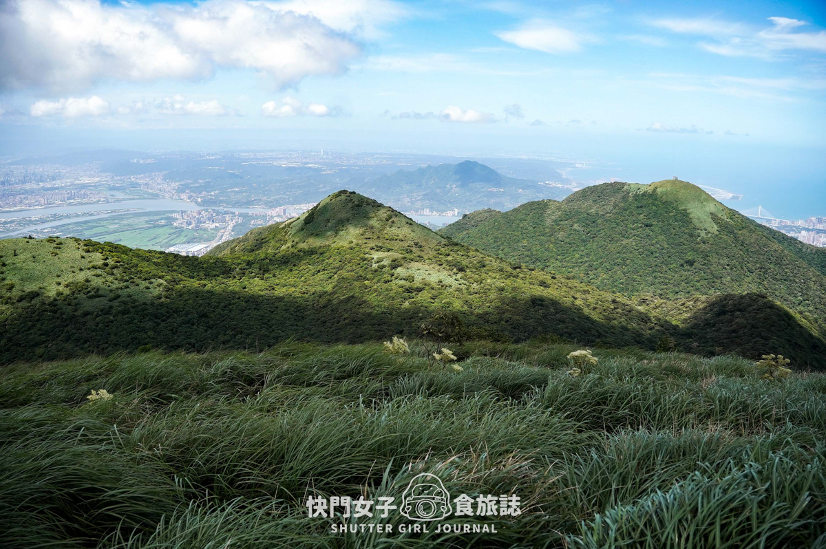 【台北大縱走第二段】挑戰拉繩攀爬大屯山連峰步道 x 欣賞竹子湖繡球花海