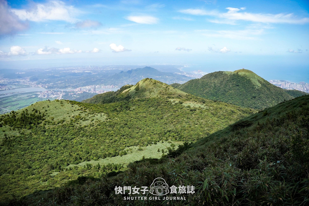 【台北大縱走第二段】挑戰拉繩攀爬大屯山連峰步道 x 欣賞竹子湖繡球花海