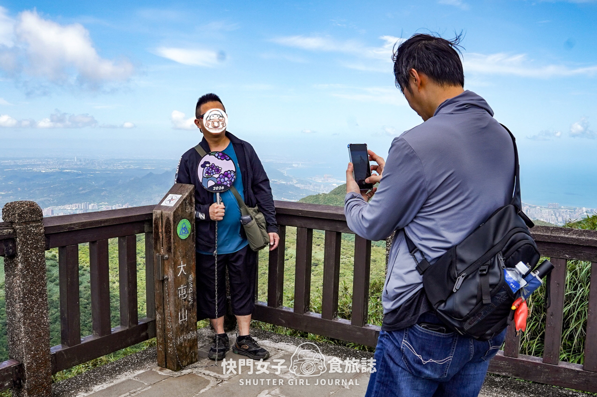 【台北大縱走第二段】挑戰拉繩攀爬大屯山連峰步道 x 欣賞竹子湖繡球花海
