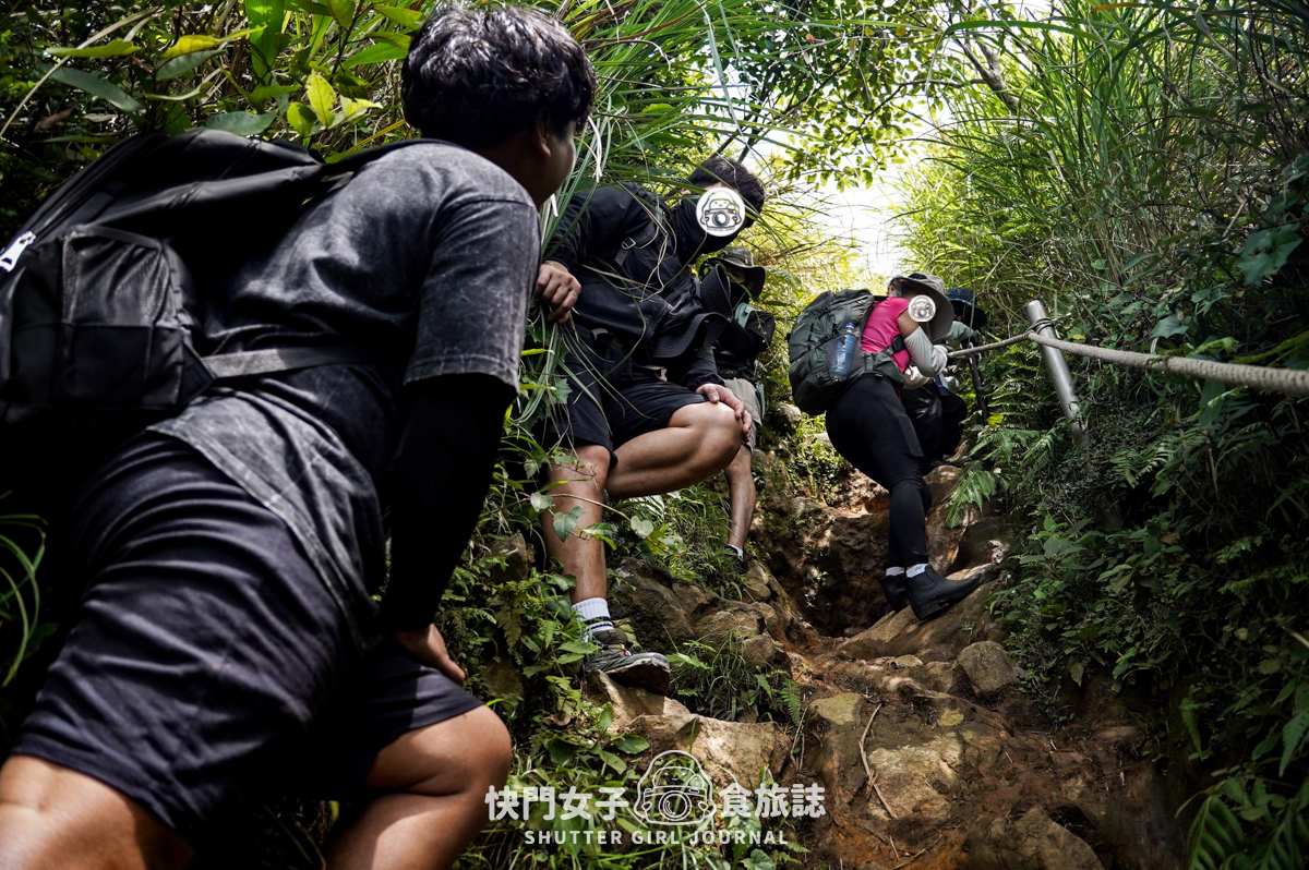 【台北大縱走第二段】挑戰拉繩攀爬大屯山連峰步道 x 欣賞竹子湖繡球花海