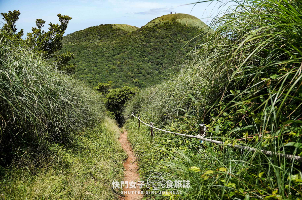 【台北大縱走第二段】挑戰拉繩攀爬大屯山連峰步道 x 欣賞竹子湖繡球花海